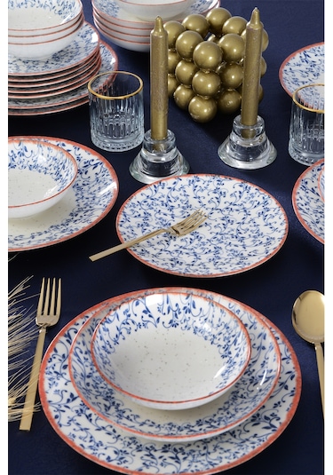 Güral Porselen Liva 24 Parça 6 Kişilik Yemek Takımı