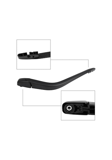 HONDA JAZZ ARKA SİLECEK KOLU VE SÜPÜRGESİ 2001--2008