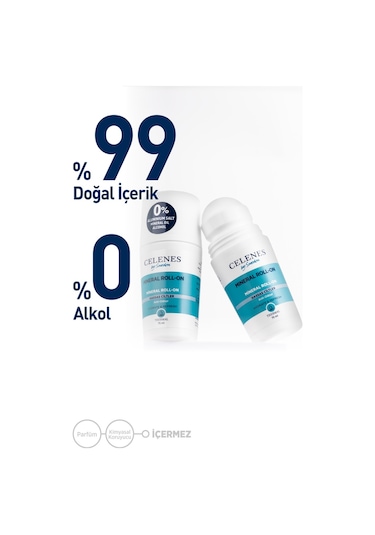 Celenes Thermal Hassas Ciltler İçin Parfümsüz Roll-On Deodorant 75 ML