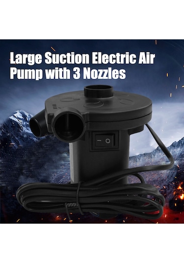 Teltree Araç İçin Elektrikli Hava Pompa - 48w 12v Dc Abs Malzeme - Araba Lastikleri Ve Hava Ürünleri İçin Hızlı Şişirme