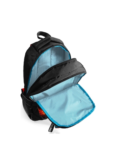 Coral High Kids Siyah Aslan Desenli Üç Bölmeli Okul Sırt Çantası 23671 Siyah