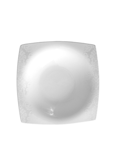 Karaca Fine Pearl Node 62 Parça 12 Kişilik İnci Kare Yemek Takımı