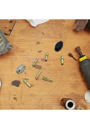 Dremel İçin Matkap Ucu Pens Seti, 11 Parça Set 1/32 İnç İla 1/8 İnç