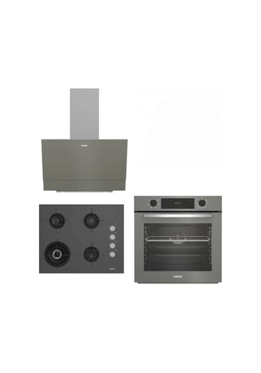 Altus ALA 322 G - ALA 189 DG - ALA 510 G Gri Ankastre Set