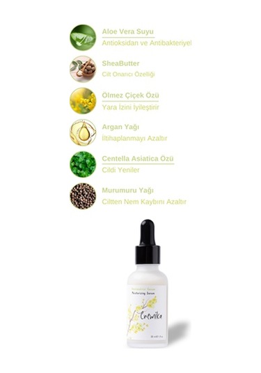 Cremika Nemlendirici Yüz Serumu 30 ML