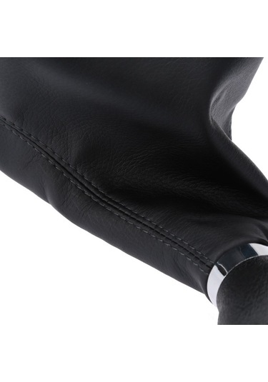 Fortunelane Vw Passat B6 6v Manual Shift Knob + Cap + Frame Set - Black & Chrome Black Siyah