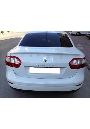 Renault Fluence Beyaz Spoyler Sry