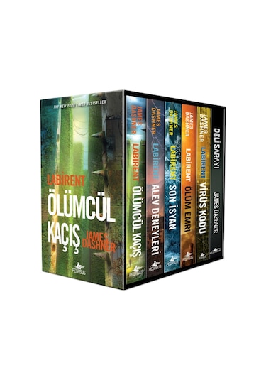 Labirent Serisi Kutulu Özel Set 6 Kitap - James Dashner - Pegasus Yayınları