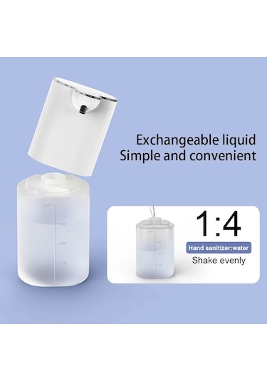 Otomatik Sabunluk Fotoselli Sensör Köpük Şarj Ayarlanabilir Beyaz