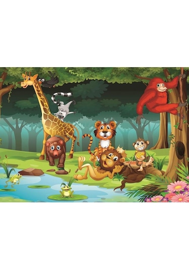 Art Kids 24+35 Parça Su Altı Ve Orman Hayvanları Çocuk Puzzle