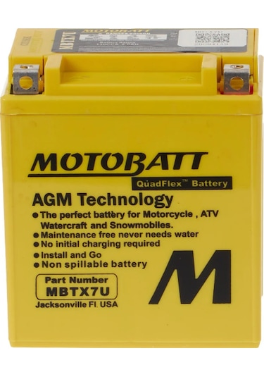 Mondial Strada 125 Motobatt Akü