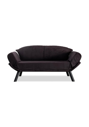 Pafu Genzo İkili Kanepe Siyah