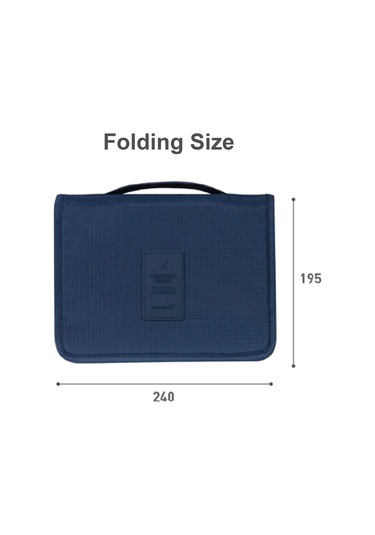 Reedark "katlanabilir Seyahat Makyaj Çantası - Su Geçirmez, Çok Cepli, Askılı Ve Taşınabilir"