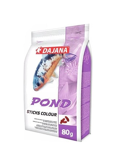 Dajana Koi Color Pond Sticks Koi Ve Japon Balığı Yemi 80 Gr