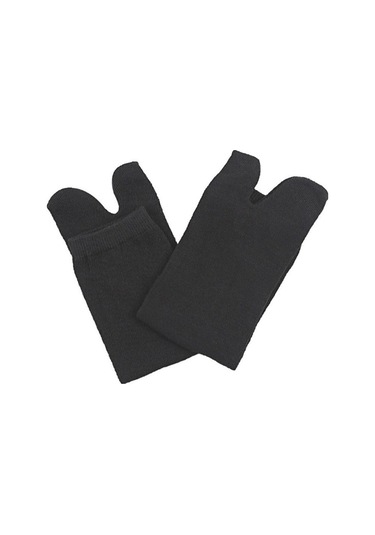 Homyl 3 Çift Elastik Pamuk Tabi Çorap 2 Parmak Arası Terlik