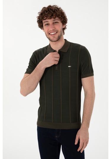 U.s. Polo Assn. Erkek Vizon Kazak /triko 50306457-vr052 Vizon