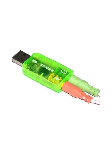 Platoon PLH-112 USB Ses Kartı Yeşil