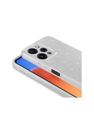 Xiaomi Redmi 12 Kılıf Kamera Korumalı Simli Lüks Zore Koton Kapak