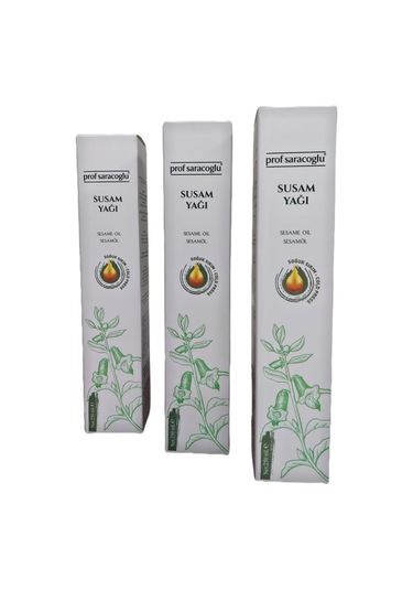 Prof Saracoglu Soğuk Sıkım  Susam Yağı 250 ML