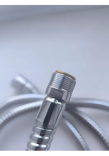 Matura Duş Hortumu 3/8 İnç'ten 1/2 İnçe, 200 Cm Uzunluğunda 450943094 Krom