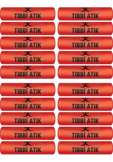 Atık Torbası Orta Boy 55 x 60 CM 300 G 10'lu Rulo x 20 Paket