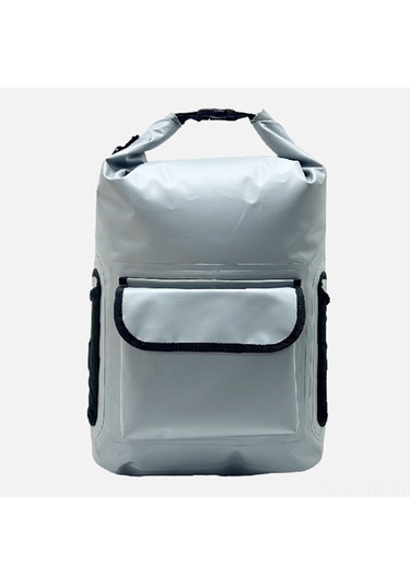 Ranyeek Su Geçirmez Sırt Çantası - 30l Büyük Kapasiteli, Ipx6 Su Geçirmez, Yansıtıcı Şeritli Outdoor Spor Çantası Gri