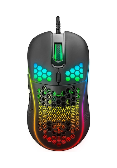 Everest SM-G66 X-HOLE Usb 7D Optik 8000 DPİ LED Işıklı Gaming Oyuncu Mouse