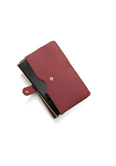 Bordeaux Cüzdan & Kartlık Kadın Diğer 2812 Roncato Flother Skın Wallet Telephone Card Holder Bordeaux Bordo
