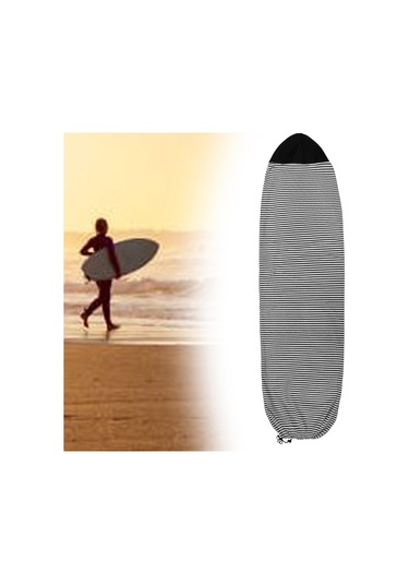 Suntek Snowboard Için Sörf Tahtası Çorap Örtüsü 230cmx50cm-siyah 230cmx50cm Siyah