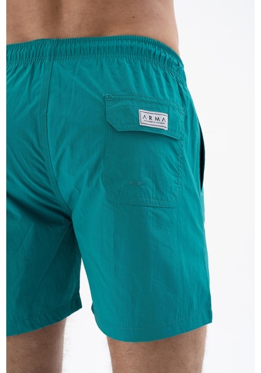 Arma Erkek Regular Fit Basic Mayo Deniz Şortu Y25525277901 Yeşil