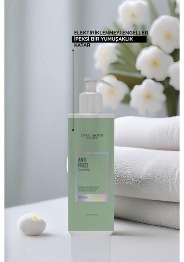 Lewel Mood Premium Anti Frizz Sakinleştirici Şampuan 400 ML