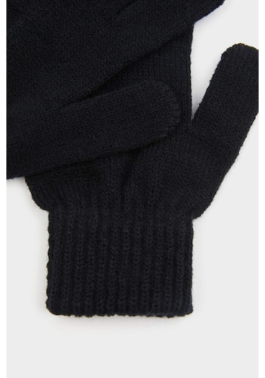 Defacto Kadın Eldiven U9066az25wnbk23 Siyah-bk23