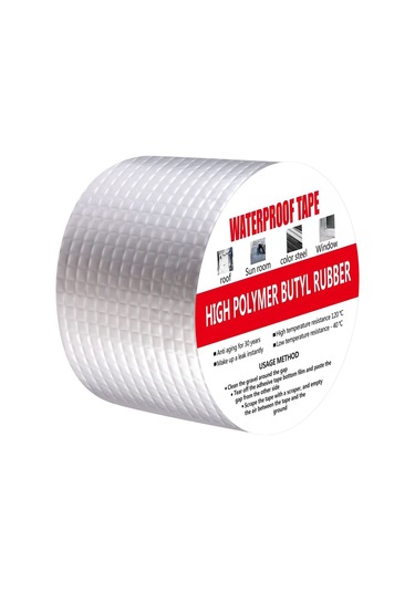 Springsun Voc İçermeyen Dış Mekan Butil Bant - Çok Amaçlı Sızdırmazlık & Onarım, Karavan/çatı/tekne İçin