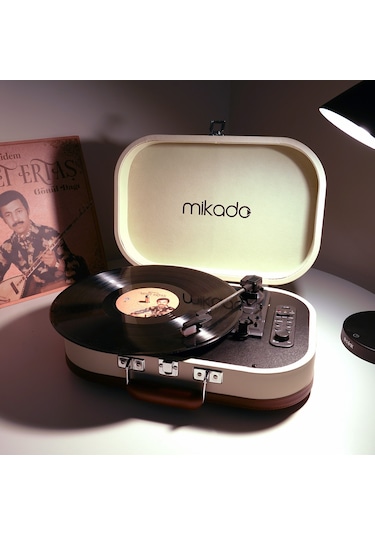 Mikado Nostalgia Mn-101 Pikap Fil Dişi Usb+rca+bluetooth Destekli Müzik Kutusu