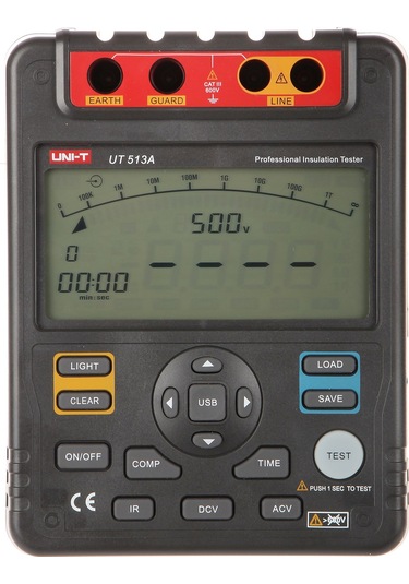 Unı-t Ut-513a İzolasyon Direnci Test Cihazı Megaohmmetre