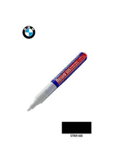 Oto Tam Örtücü Rötüş Kalemleri Bmw 668 Siyah Black Çizik Giderici Oto R.k-11951