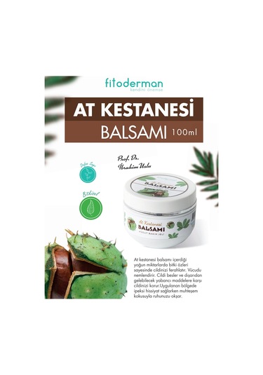 Fitoderman At Kestanesi Balsamı Vücut Bakım Jeli 100 ML