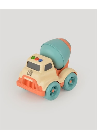 Let's Be Child Sesli Ve Işıklı Minik Mikser 31018 Bej - Turkuaz Mikserli, Çocuklar İçin Oyuncak Mikser