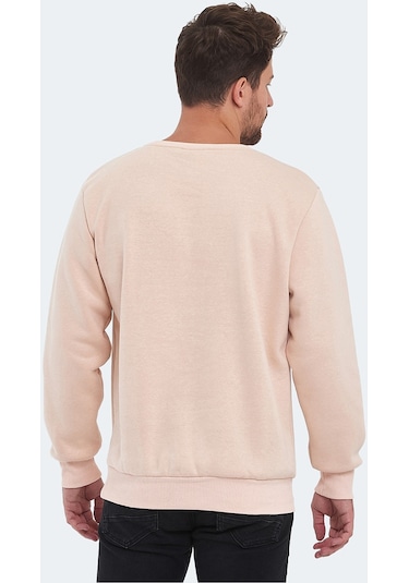 Slazenger KORAL IN Erkek Sweatshirt Bej