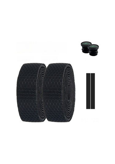 Yuntech01 Yol Bisikleti Yönlendirici Kayışı - Bal Çekirdeği Desenli, Kayma Önleyici, Ter Emici Silikon+eva Antrenman Aksesuarı Pembe Pembe