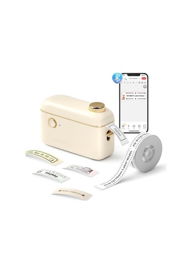 Nıımbot H1s Cream Termal Taşınabilir Bluetooth Etiket Yazıcısı