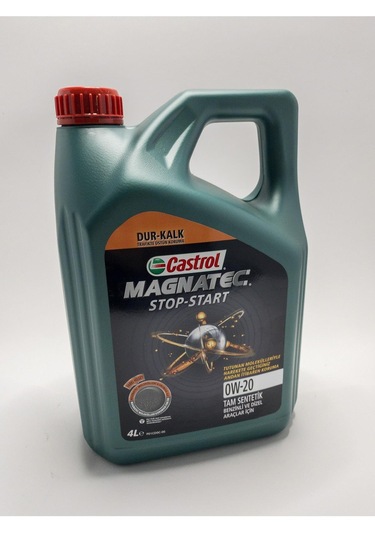 Castrol Magnatec 0W20 4Litre Stop-Start Tam Sentetik
