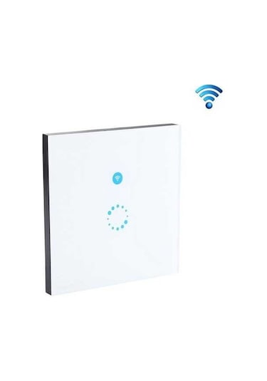 Fastbuy Sonoff Touch 86mm 1 Gang Akıllı Işık Anahtarı, Alexa Google Home, 90-250v 400w, Dokunmatik Panel