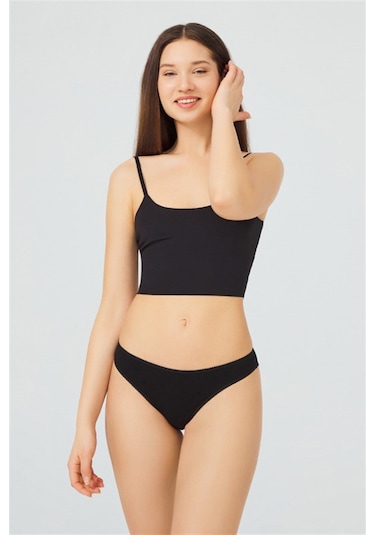 Cottonhill Pamuklu Basic Kadın Brezilya Külot 7'li Paket Renkli5 Çok Renkli Cottonhill Pamuklu Basic Kadın Brezilya Külot 7'li Paket Renkli5 Çok Renkli