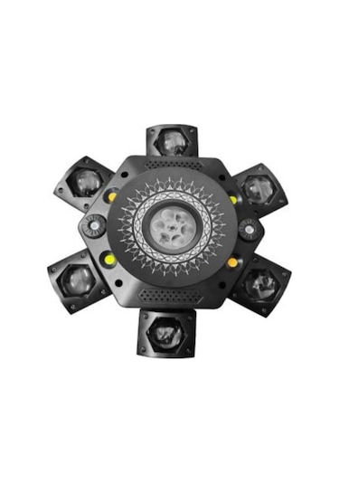 Dj Pro 6 Başlı Led Cree Bee Eyes-3 150 Watt Led Strobe Lazer Robot Işık
