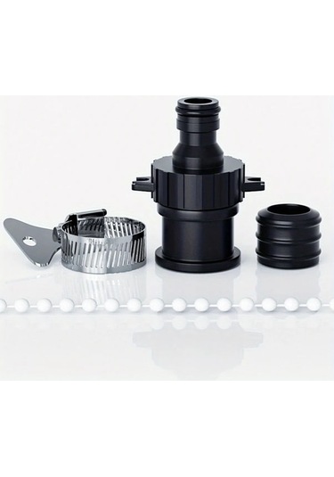 Trendooze Gaojunshop01 Siyah 2 Adet Musluk Adaptörü - Bahçe Yıkama Aleti