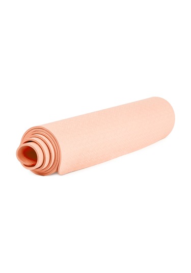 Yumuşak Ve Kaymaz Yüzeyli Yoga & Pilates Matı - 6mm Kalınlık, Hafif Ve Taşınabilir Spor Matı Pembe