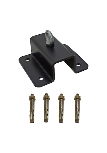 Kum Torbası Boks Askısı Salıncak Hamak Beşik Tavan Askı Aparatı Siyah