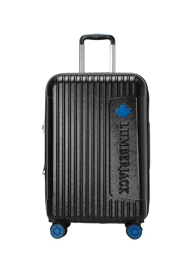 Lumberjack Berlın -o Abs 5fx Siyah Unisex Orta Boy Valiz 000000000101972747 Siyah