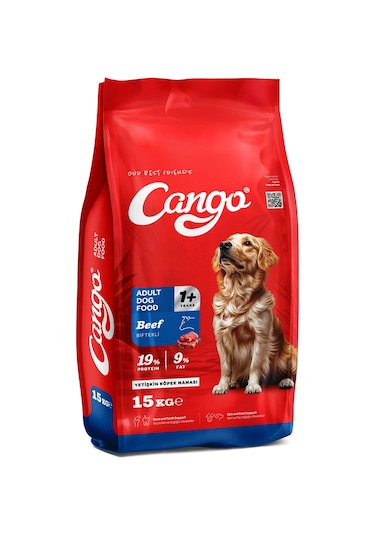Cango Yetişkin Köpek Maması Etli 15kg